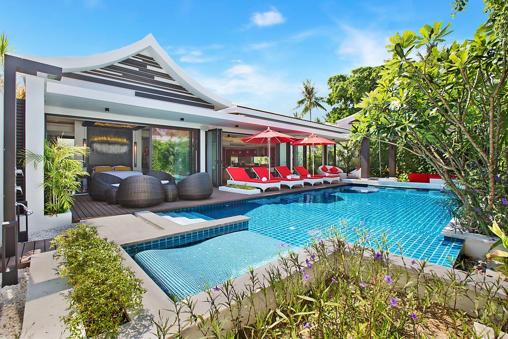Villa Julia Koh Samui Beach With Cook And Majordome Lamai Beach  Eksteriør billede